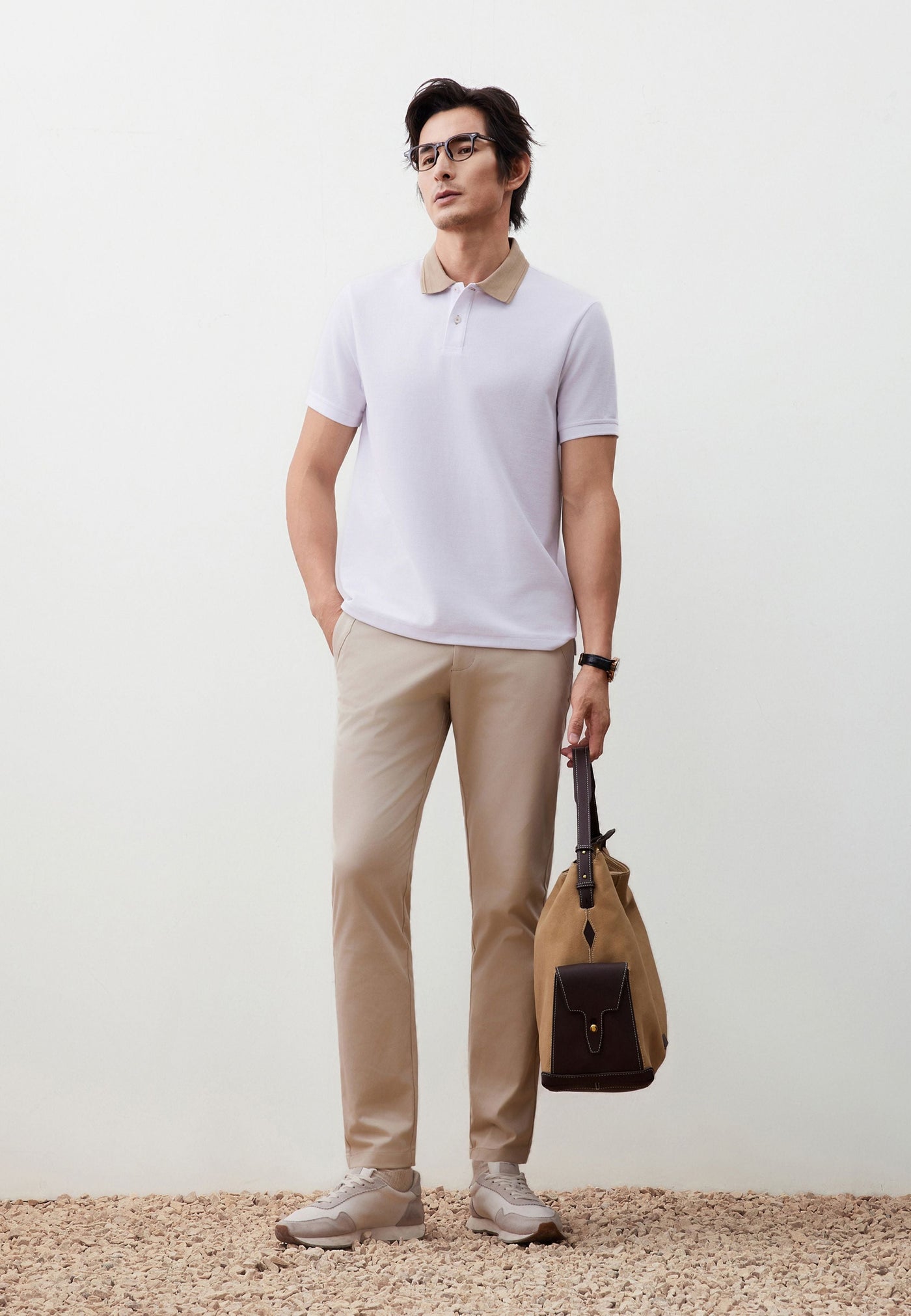 เสื้อโปโลสำหรับผู้ชาย Regular Fit