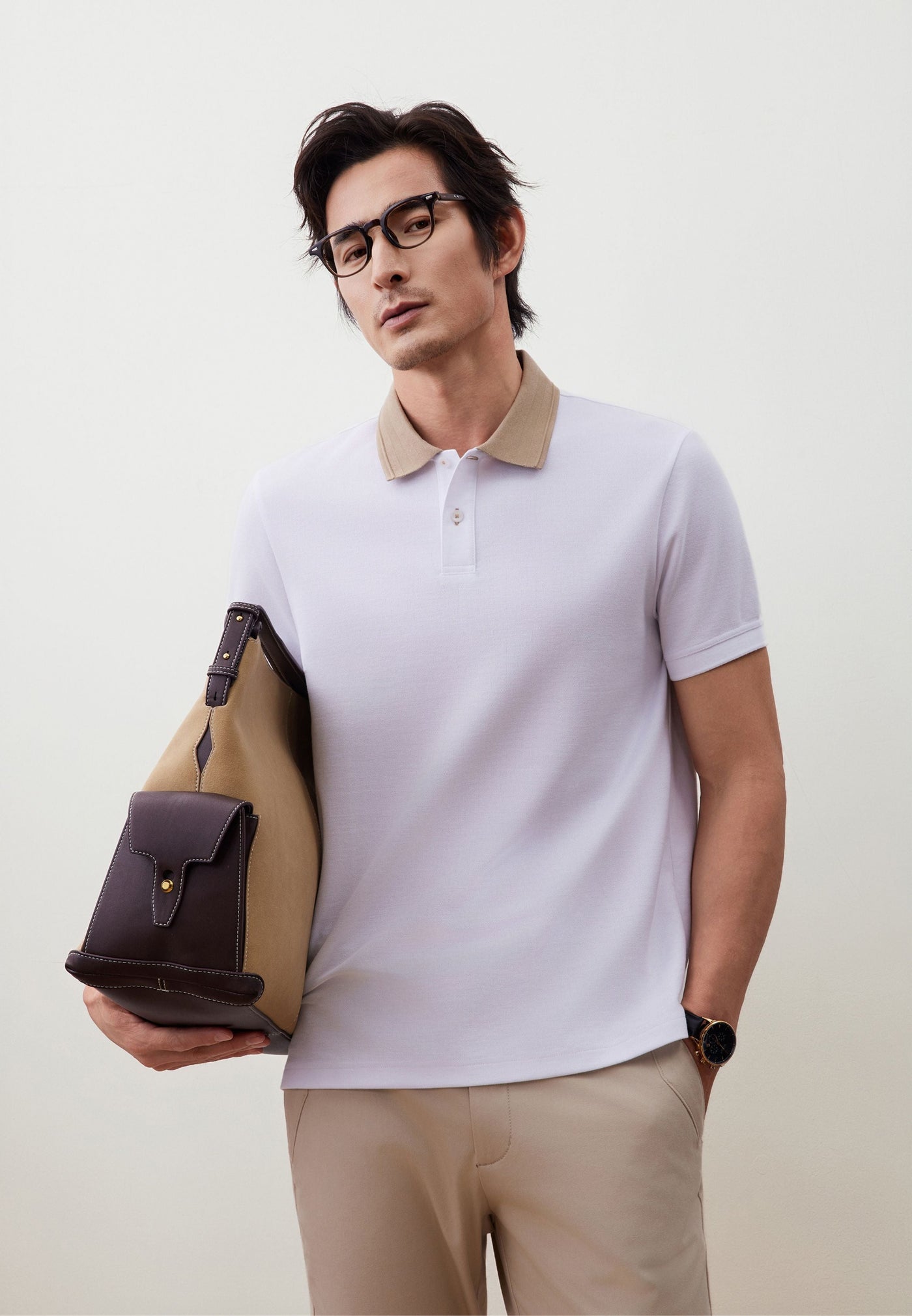 เสื้อโปโลสำหรับผู้ชาย Regular Fit