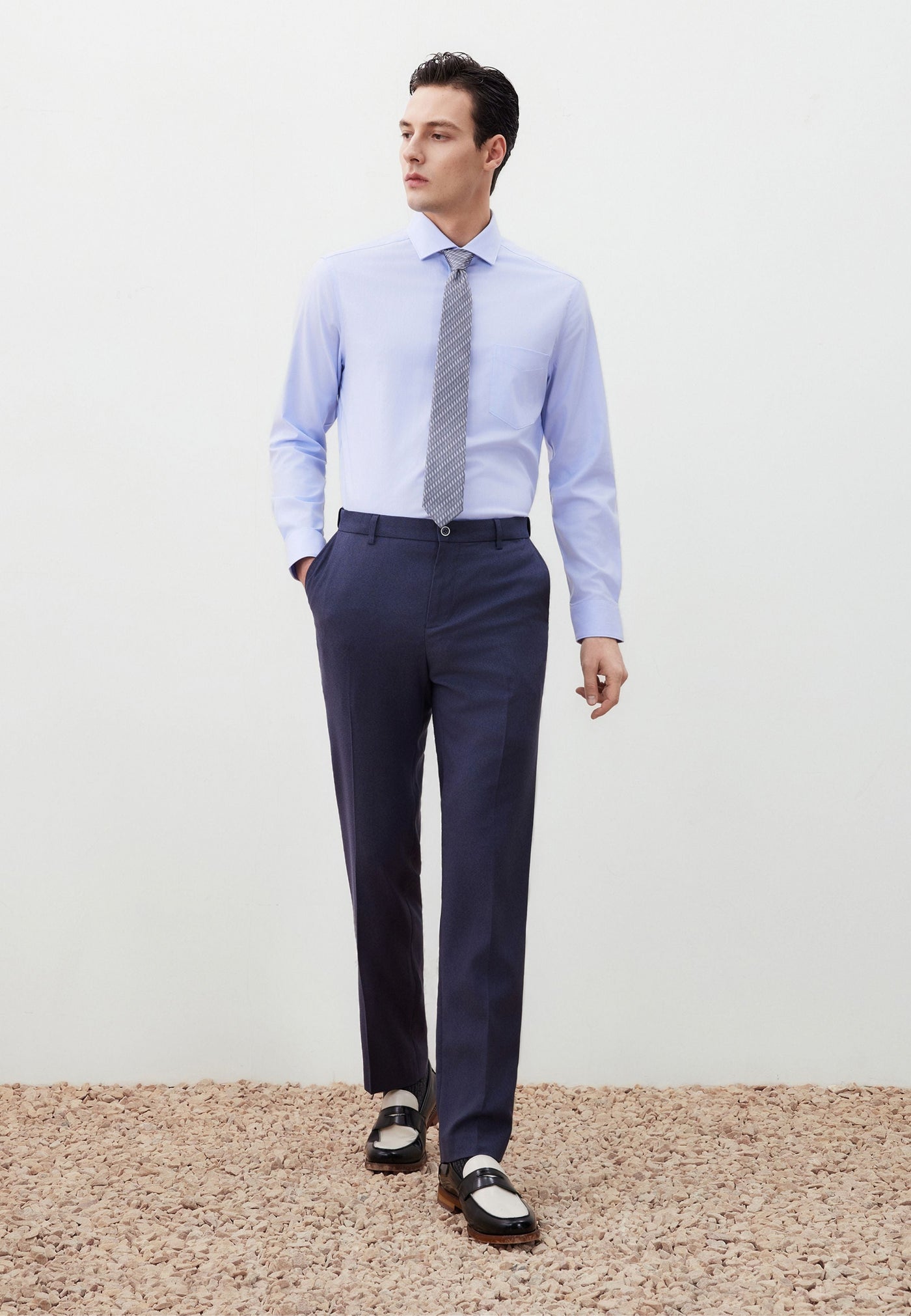 กางเกงสูทสำหรับผู้ชาย Smart Fit