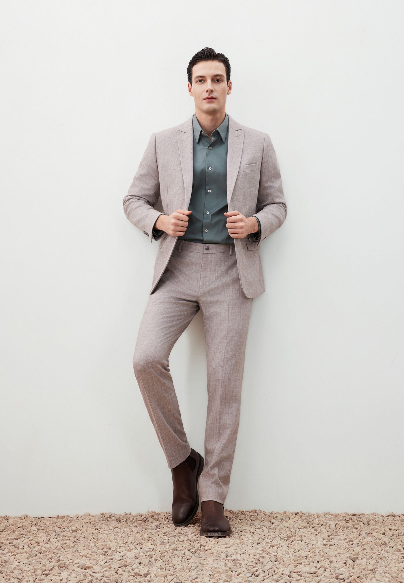 กางเกงสูทสำหรับผู้ชาย Smart Fit