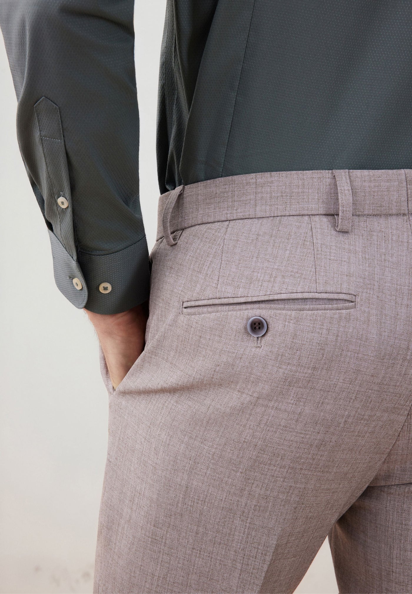 กางเกงสูทสำหรับผู้ชาย Smart Fit