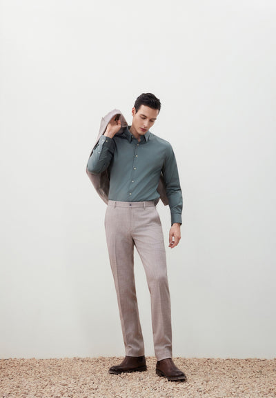 กางเกงสูทสำหรับผู้ชาย Smart Fit