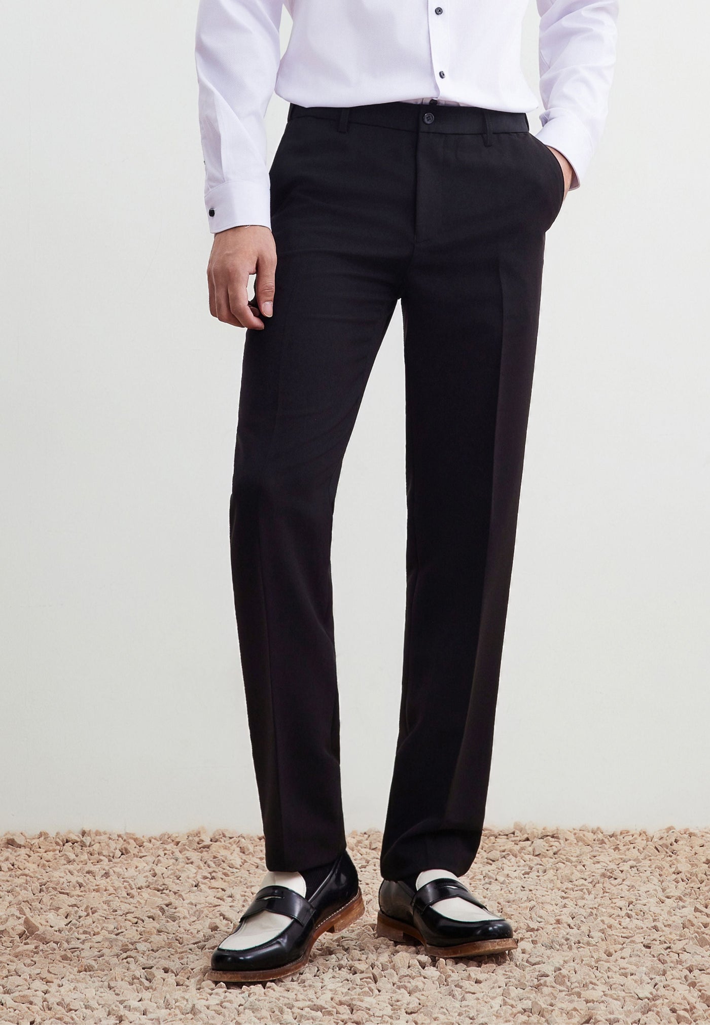 กางเกงขายาวแบบทางการสำหรับผู้ชาย Slim Fit