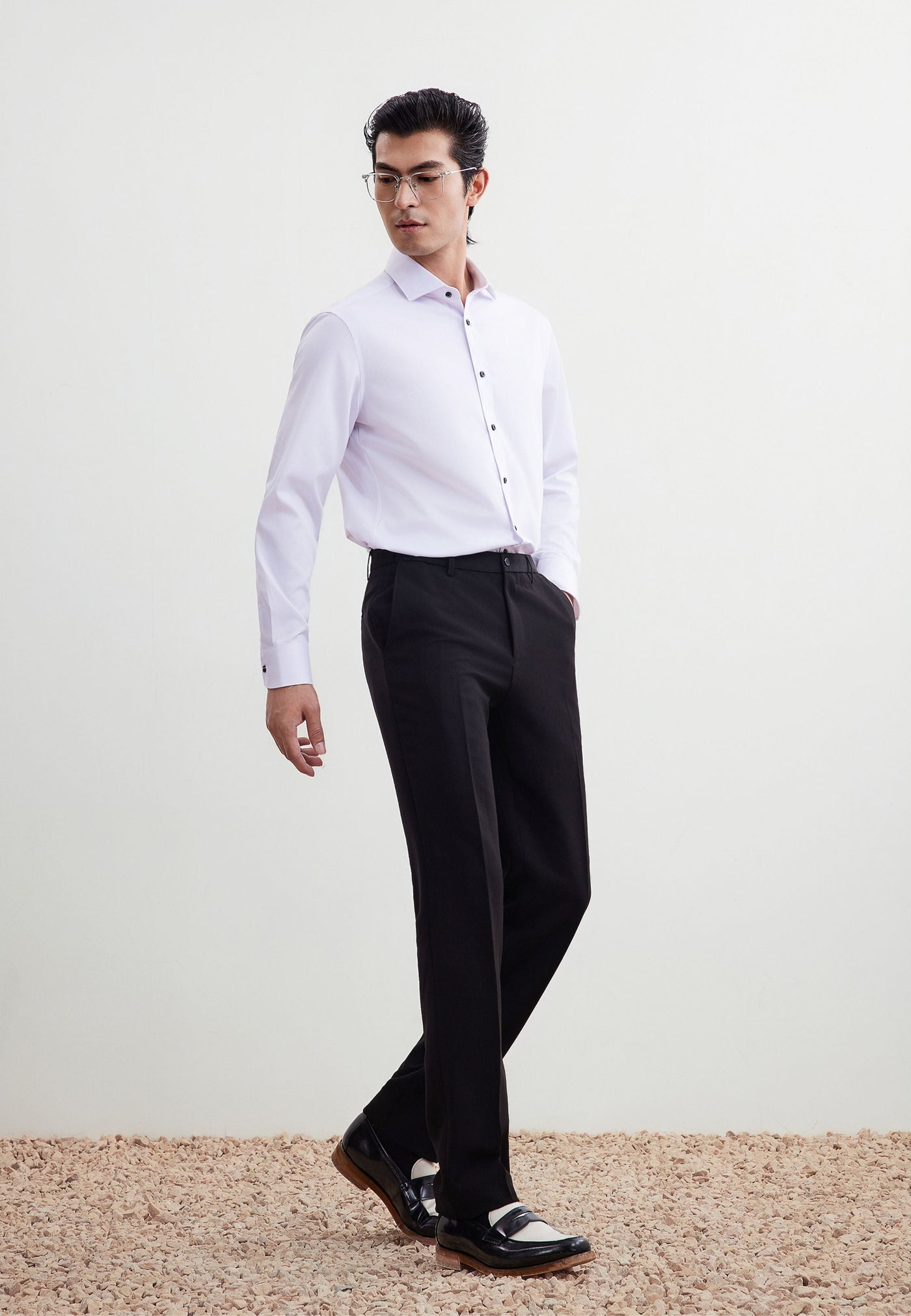 กางเกงขายาวแบบทางการสำหรับผู้ชาย Slim Fit