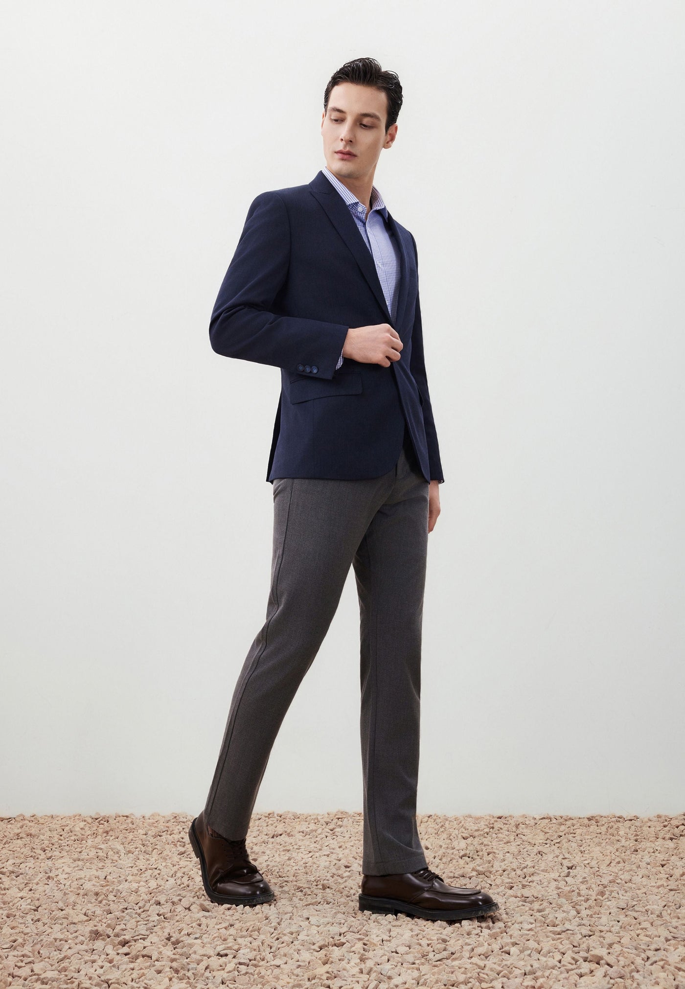 กางเกงขายาวแบบลำลองสำหรับผู้ชาย Extra Slim Fit