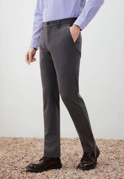 กางเกงขายาวแบบลำลองสำหรับผู้ชาย Slim Tapered Fit