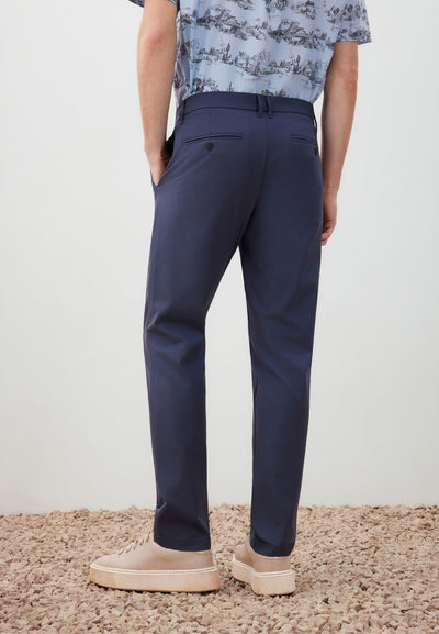 กางเกงขายาวแบบลำลองสำหรับผู้ชาย Slim Tapered Fit