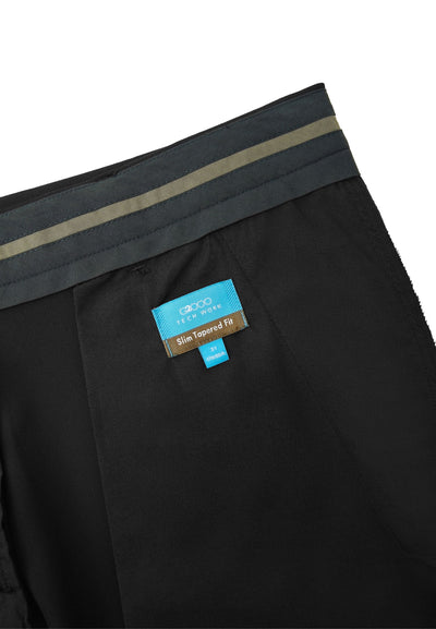 กางเกงขายาวแบบลำลองสำหรับผู้ชาย Slim Tapered Fit