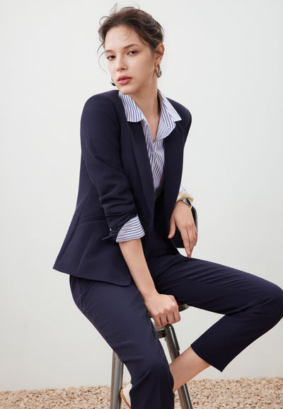 เสื้อสูทสำหรับผู้หญิง Slim Fit