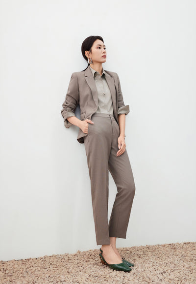 เสื้อสูทสำหรับผู้หญิง Slim Fit