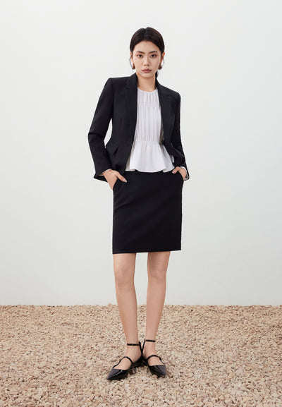 เสื้อสูทสำหรับผู้หญิง Slim Fit