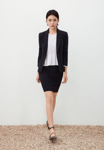 เสื้อสูทสำหรับผู้หญิง Slim Fit