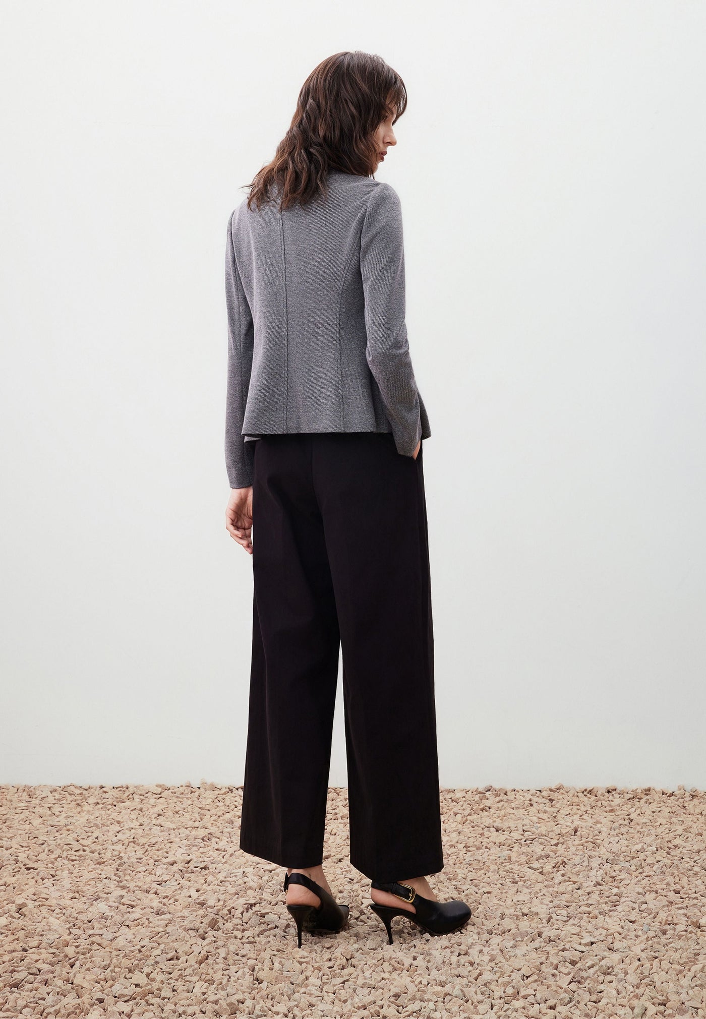 เสื้อเบลเซอร์สำหรับผู้หญิง Slim Fit