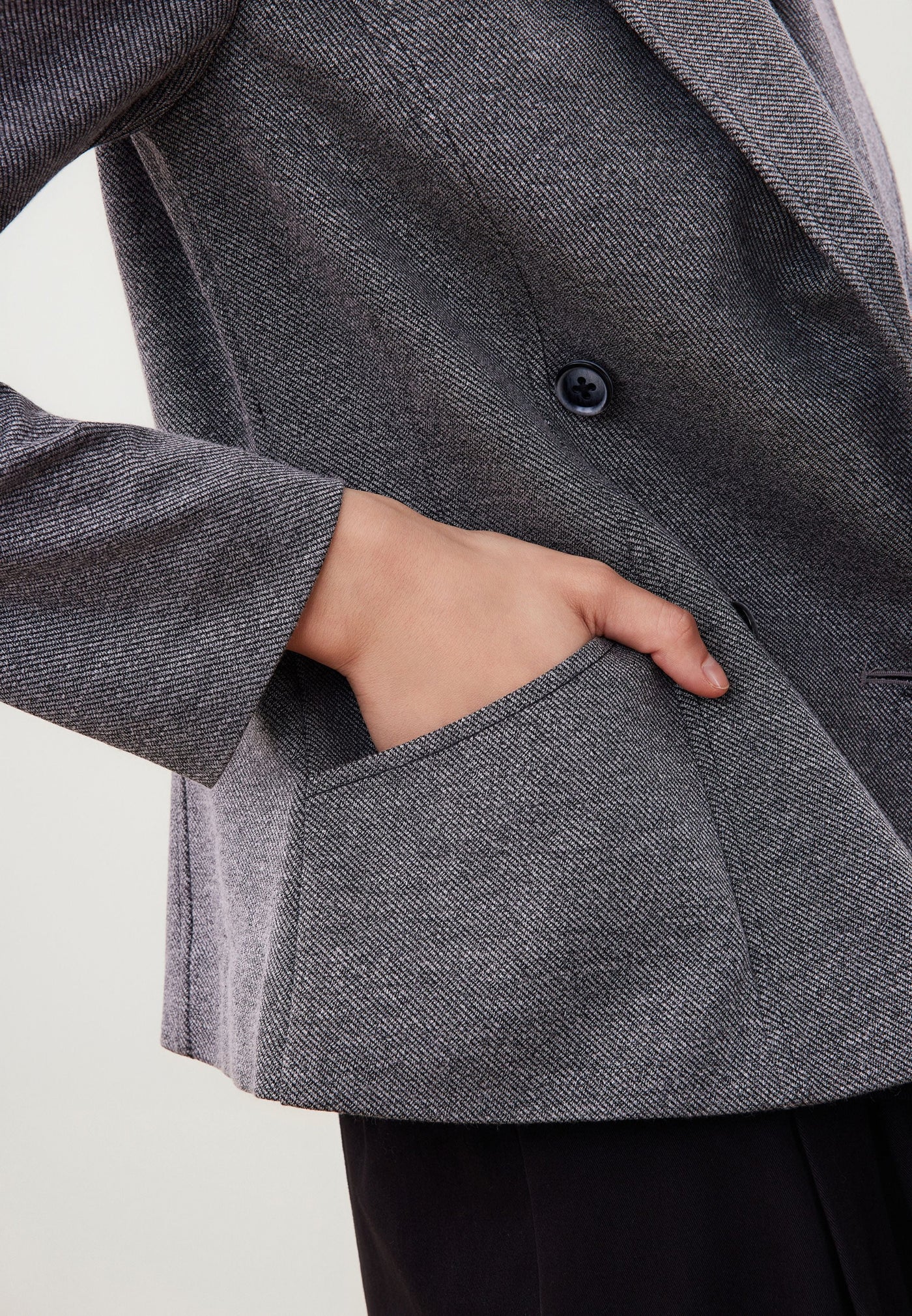 เสื้อเบลเซอร์สำหรับผู้หญิง Slim Fit