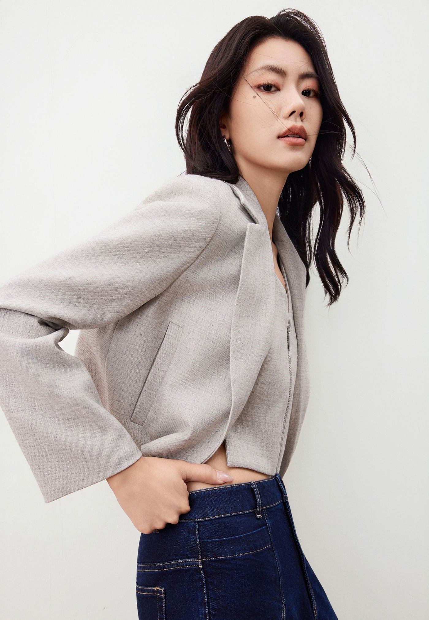 เสื้อเบลเซอร์สำหรับผู้หญิง Weekend Fit