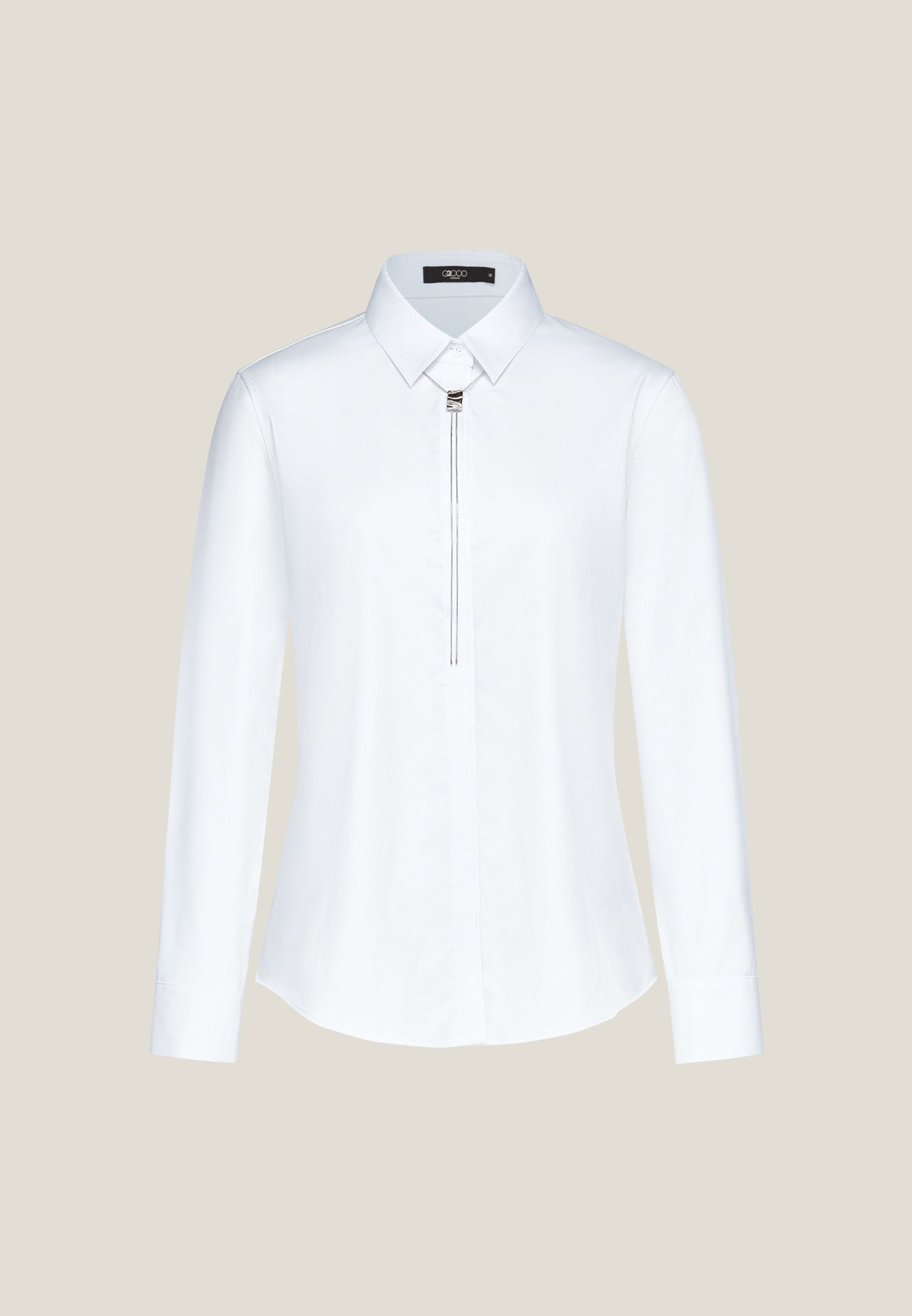 เสื้อเชิ้ตแบบทางการสำหรับผู้หญิง Slim Fit