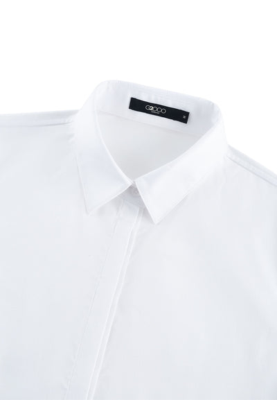 เสื้อเชิ้ตแบบทางการสำหรับผู้หญิง Slim Fit