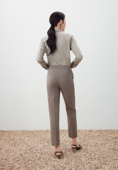 เสื้อเชิ้ตแบบทางการสำหรับผู้หญิง Slim Fit
