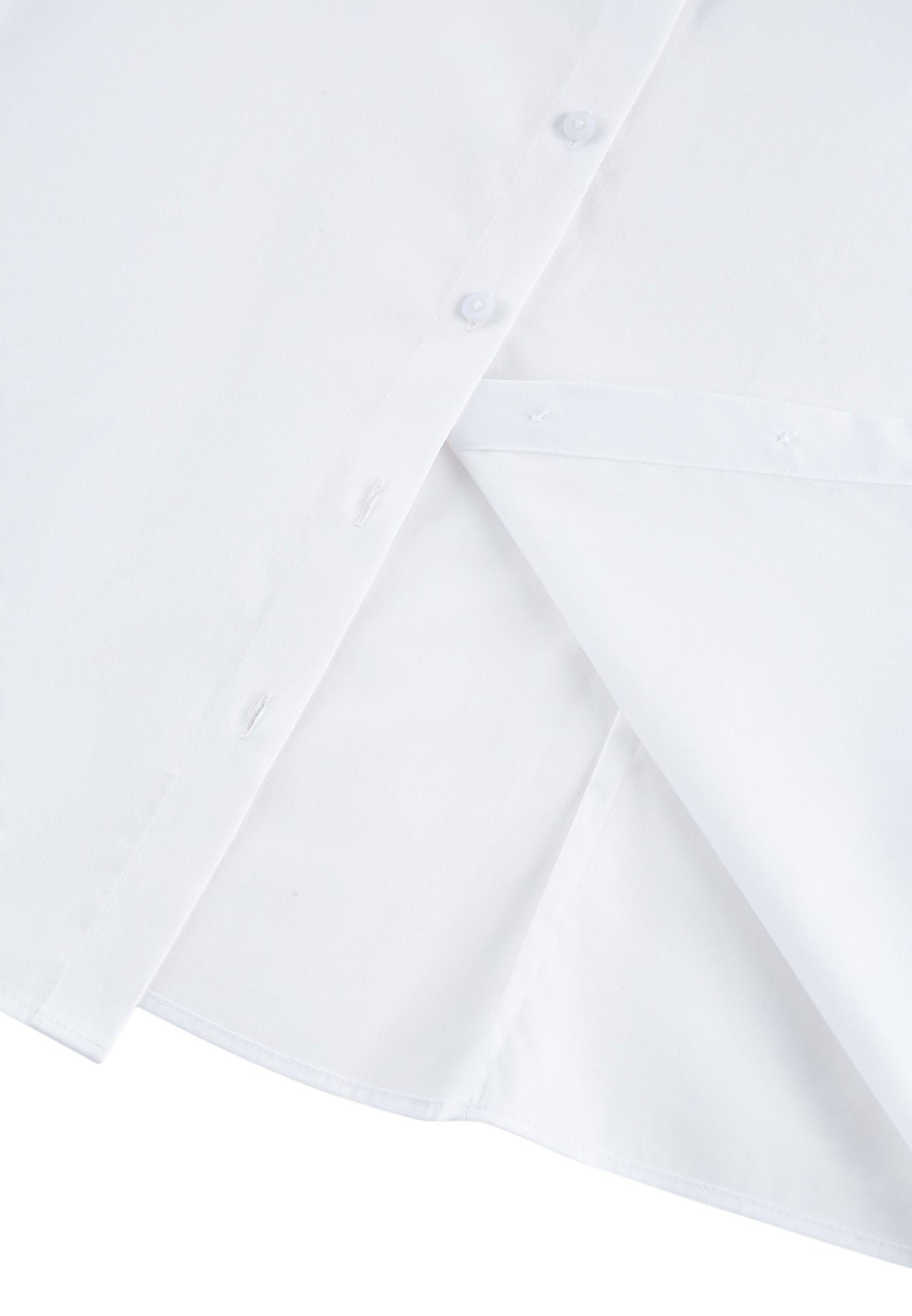 Women Clothing Easy Care Tie Shirt Slim Fit