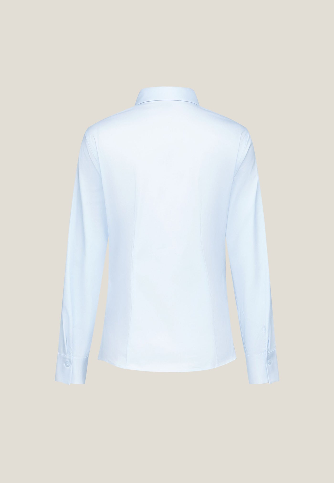 Women Clothing Easy Care Tie Shirt Slim Fit