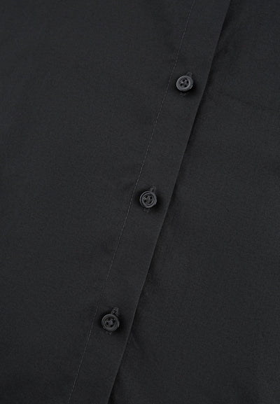 Women Clothing Easy Care Tie Shirt Slim Fit