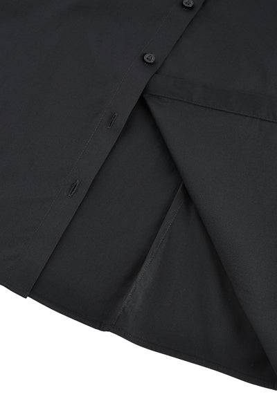 Women Clothing Easy Care Tie Shirt Slim Fit