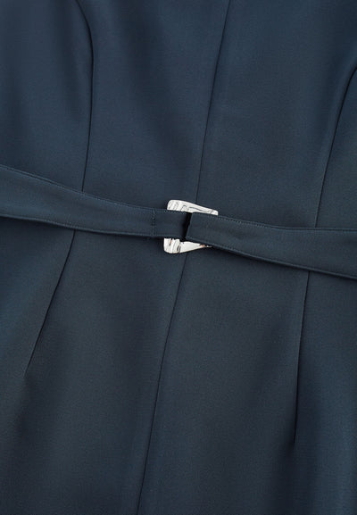 Women Clothing Multiway Buckle Dress Fitted