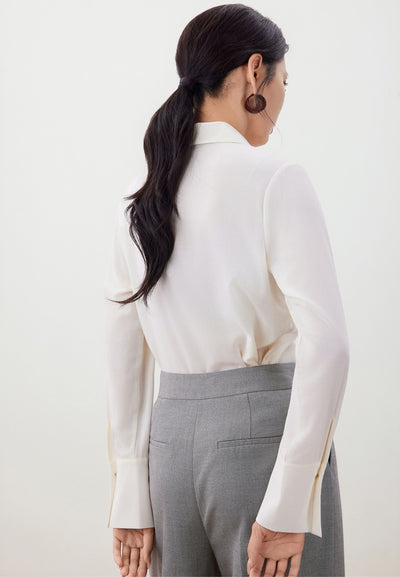 เสื้อเบลาส์สำหรับผู้หญิง Relaxed Fit