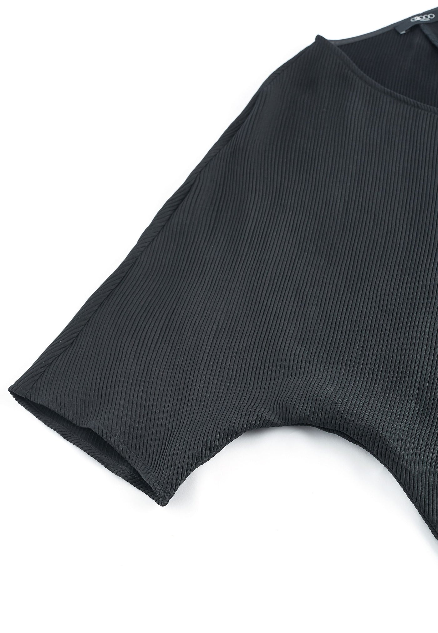Women Clothing Textured Fabric V-Neck Top NO FIT