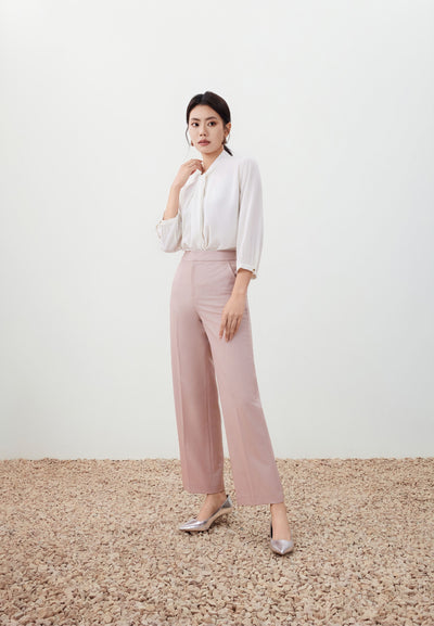 Women Clothing Draped Tie Detail Blouse Regular Fit