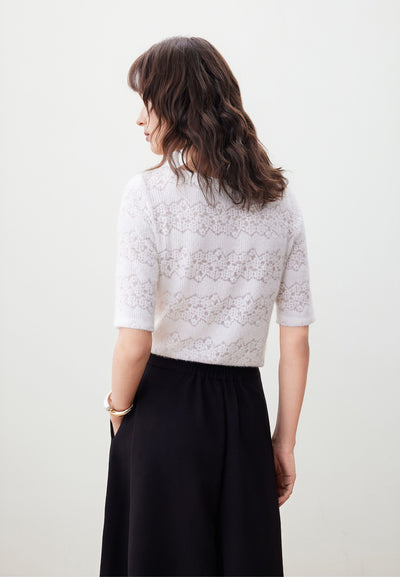 เสื้อเบลาส์ผ้ายืดสำหรับผู้หญิง Slim Fit
