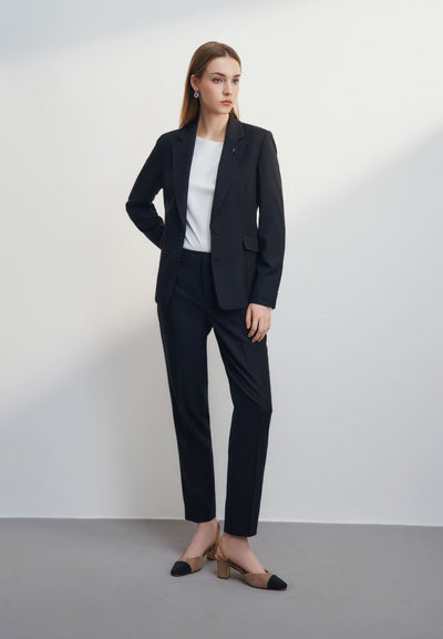 กางเกงสูทสำหรับผู้หญิง Cigarette Shape