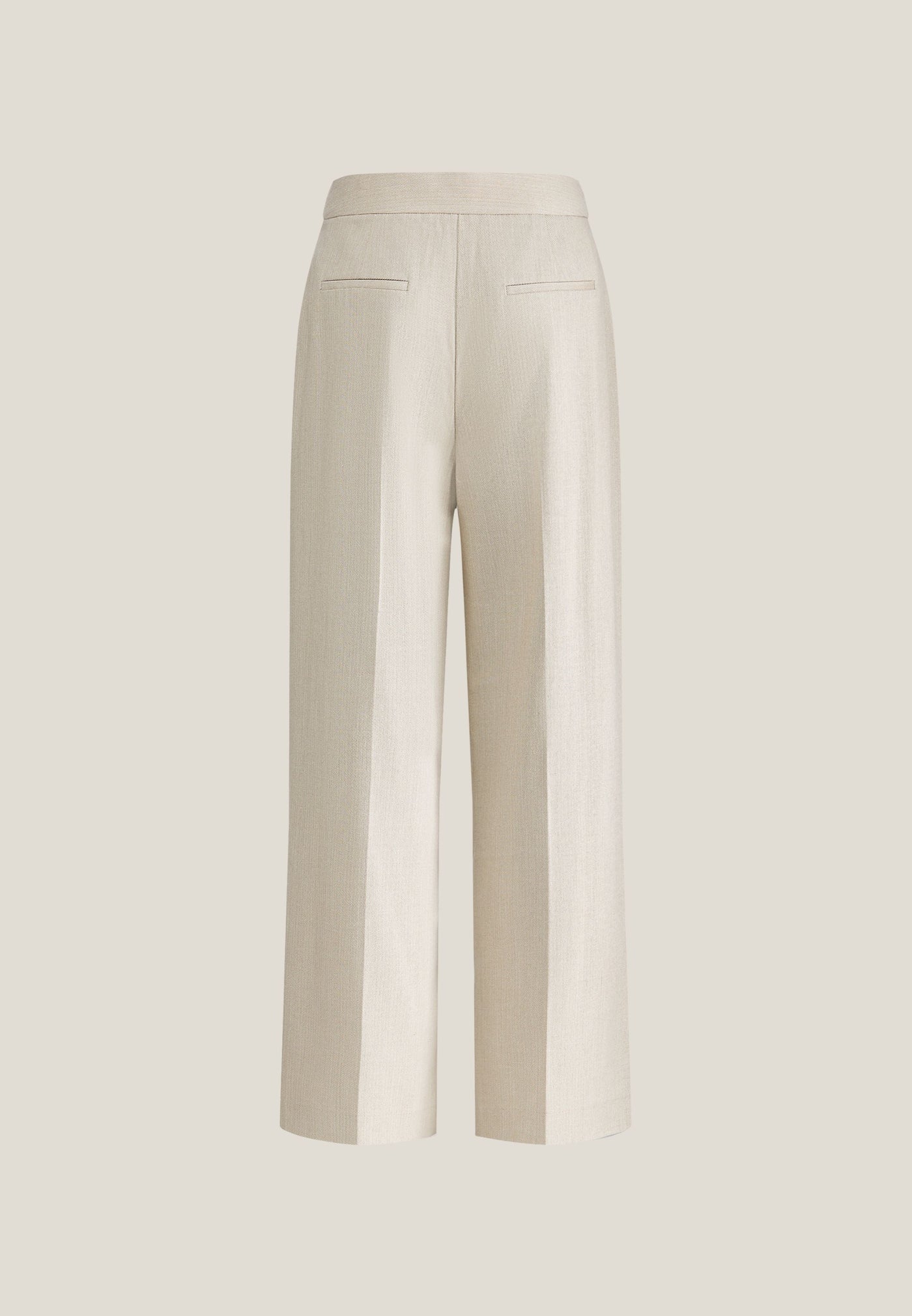 กางเกงสูทสำหรับผู้หญิง Relaxed Straight Leg