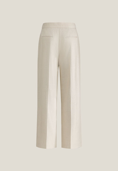 กางเกงสูทสำหรับผู้หญิง Relaxed Straight Leg