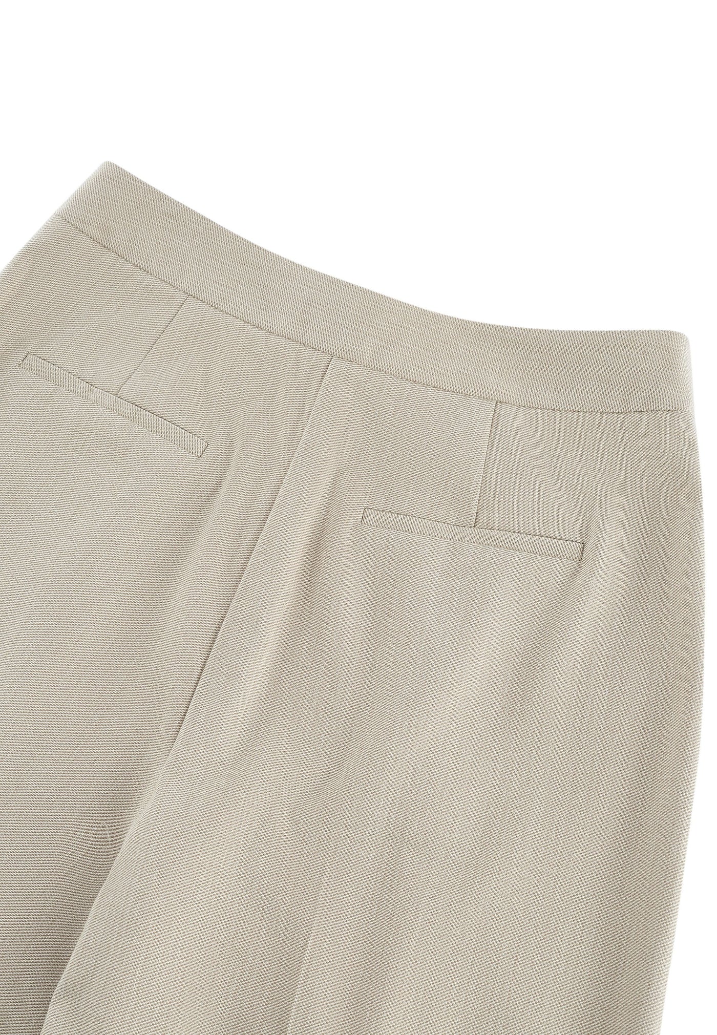 กางเกงสูทสำหรับผู้หญิง Relaxed Straight Leg
