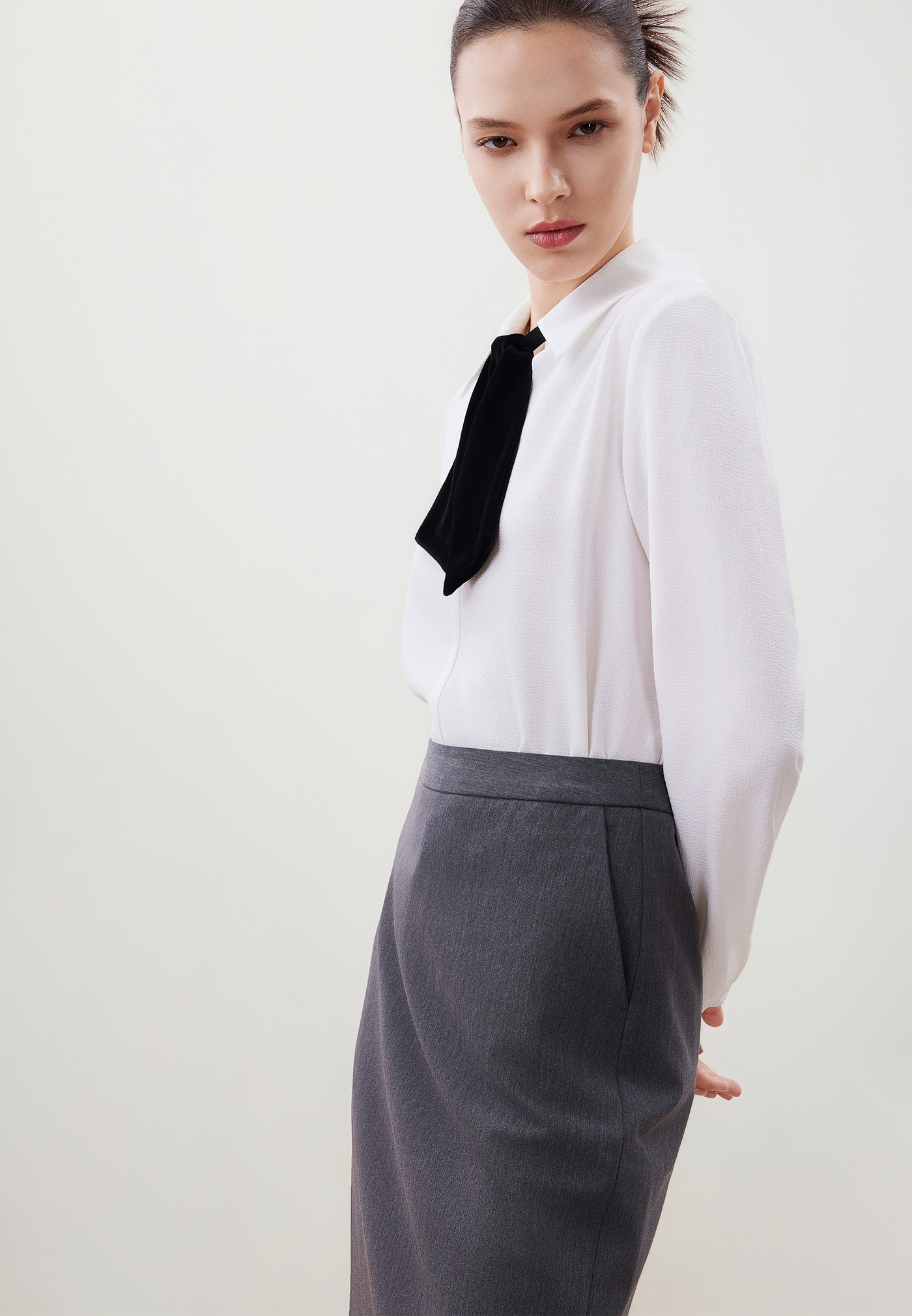 Women Clothing Tailored Pencil Skirt Pencil Skirt Slim Fit