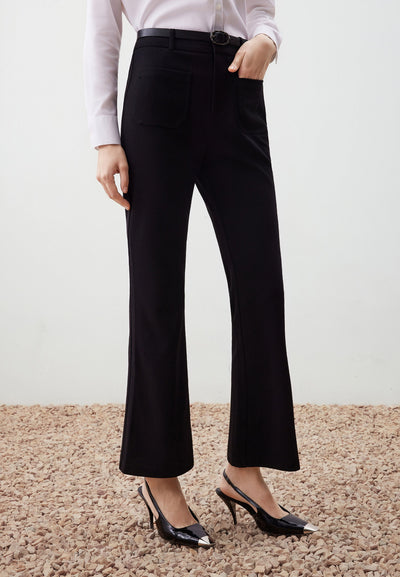 กางเกงขายาวสำหรับผู้หญิง Flare Shape