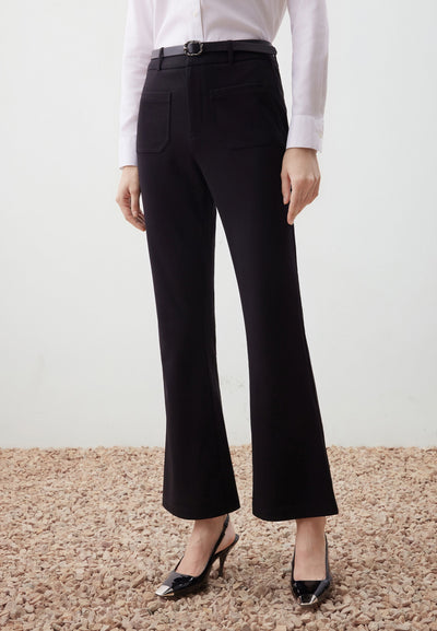 กางเกงขายาวสำหรับผู้หญิง Flare Shape