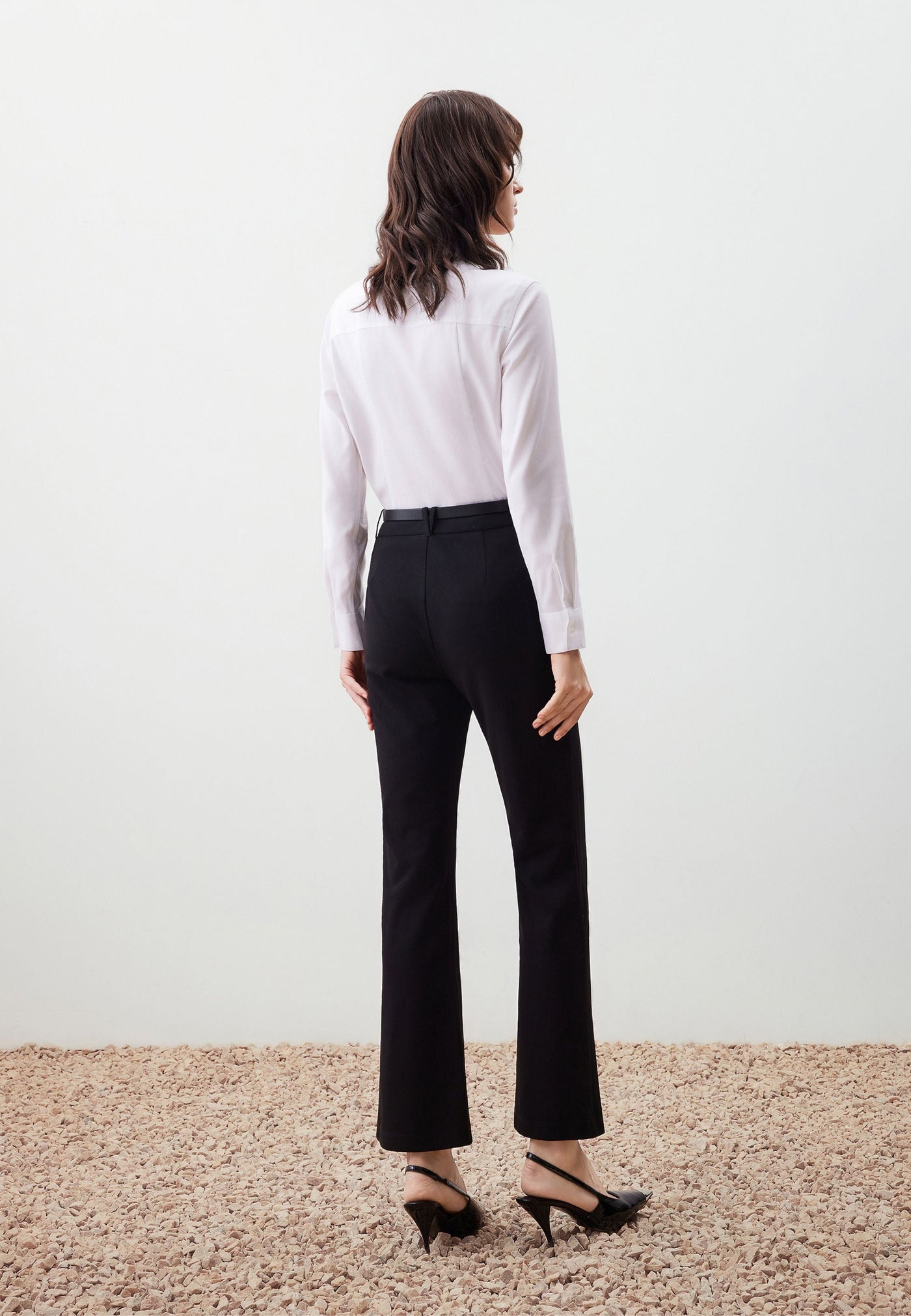 กางเกงขายาวสำหรับผู้หญิง Flare Shape