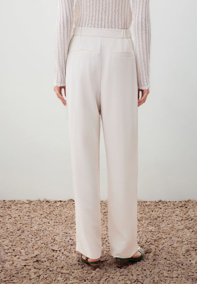 กางเกงขายาวสำหรับผู้หญิง Relaxed Straight Leg