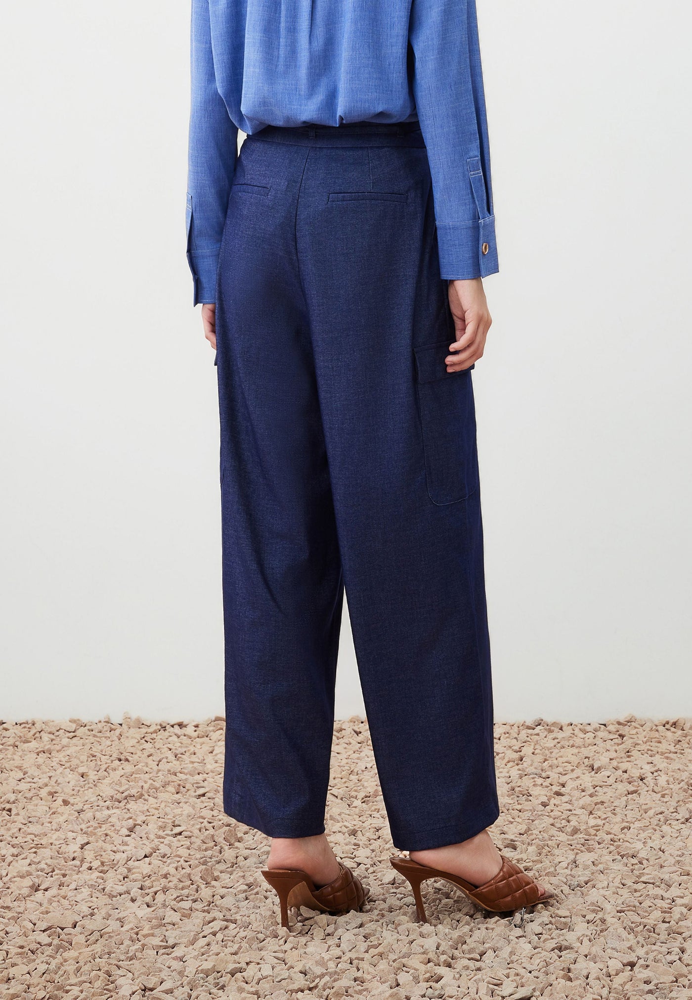 กางเกงขายาวสำหรับผู้หญิง Wide leg