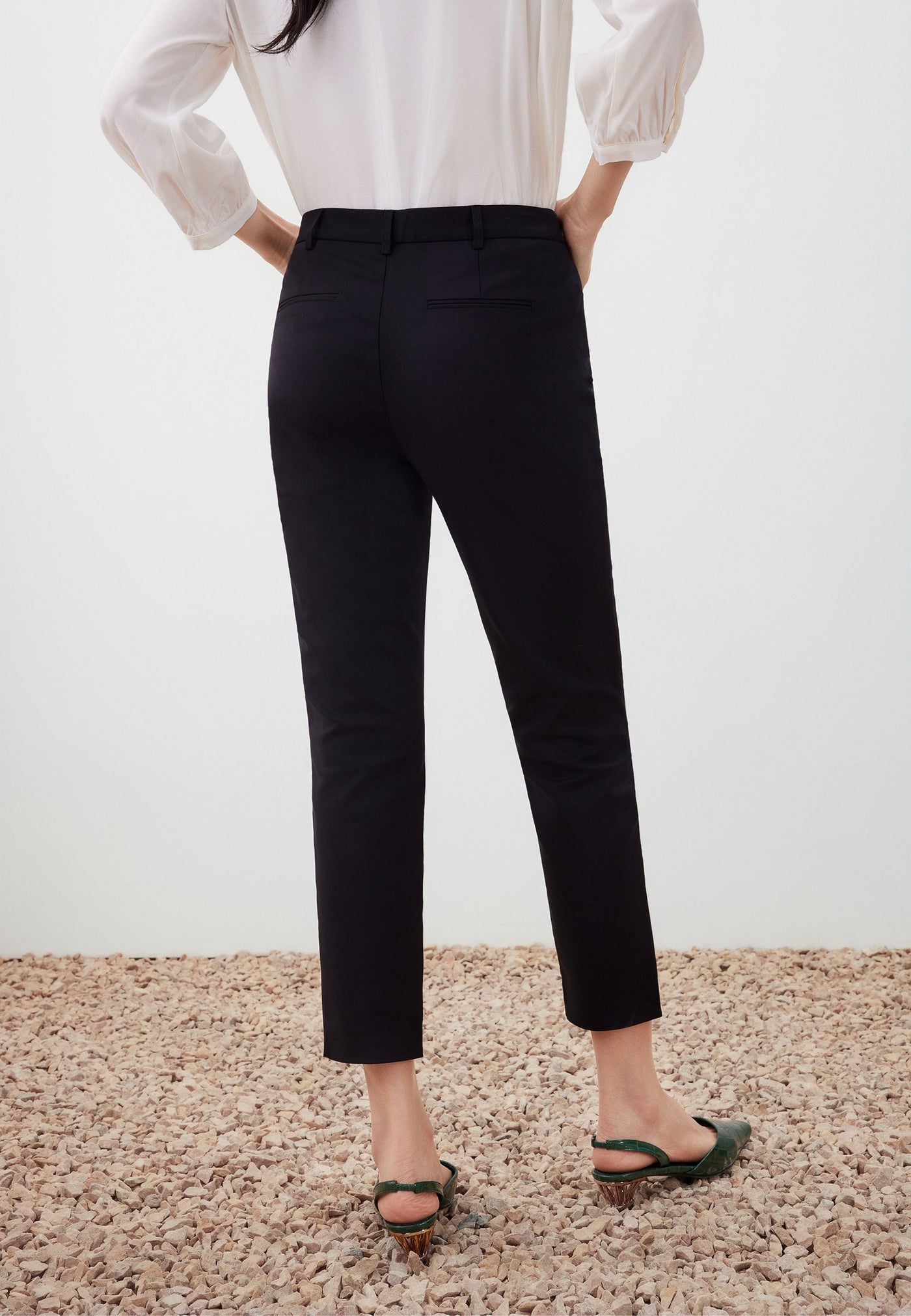 กางเกงขายาวสำหรับผู้หญิง Skinny Shape