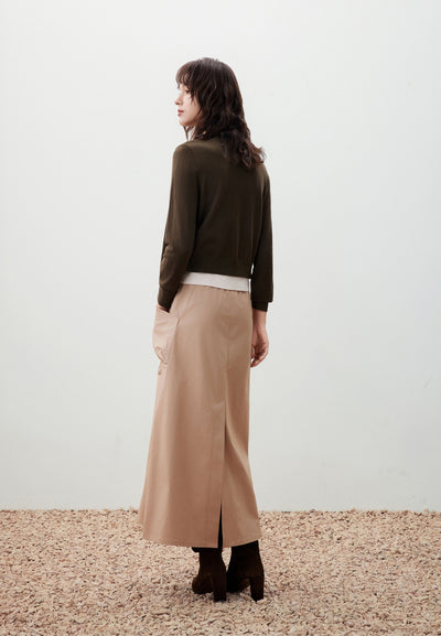 Women Clothing 2-in-1 Layered Cardigan Regular Fit