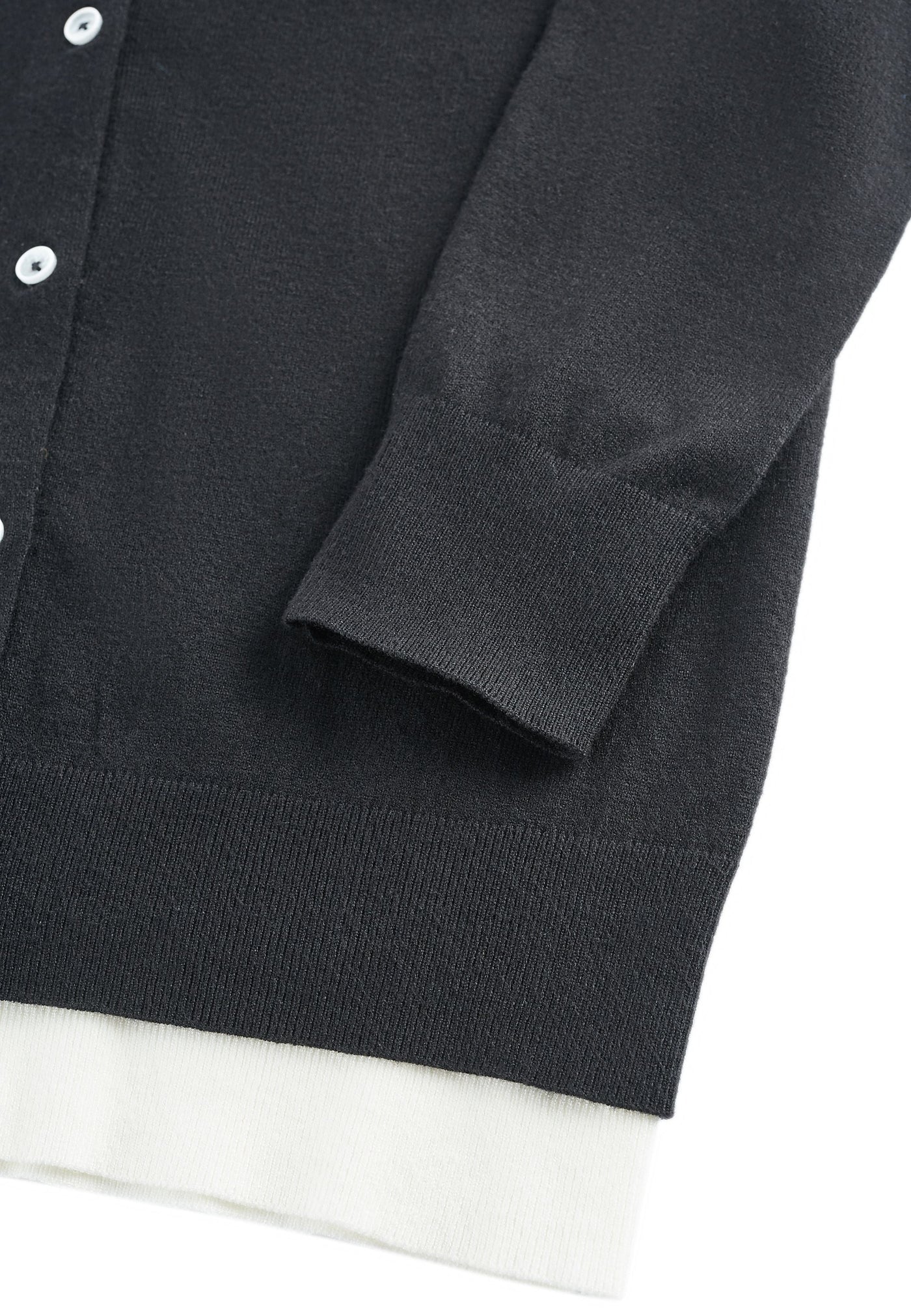 Women Clothing 2-in-1 Layered Cardigan Regular Fit