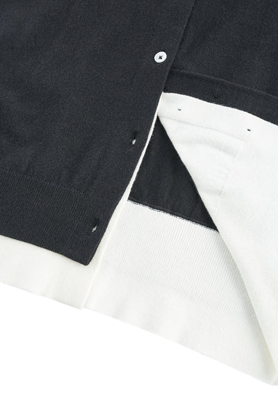 Women Clothing 2-in-1 Layered Cardigan Regular Fit