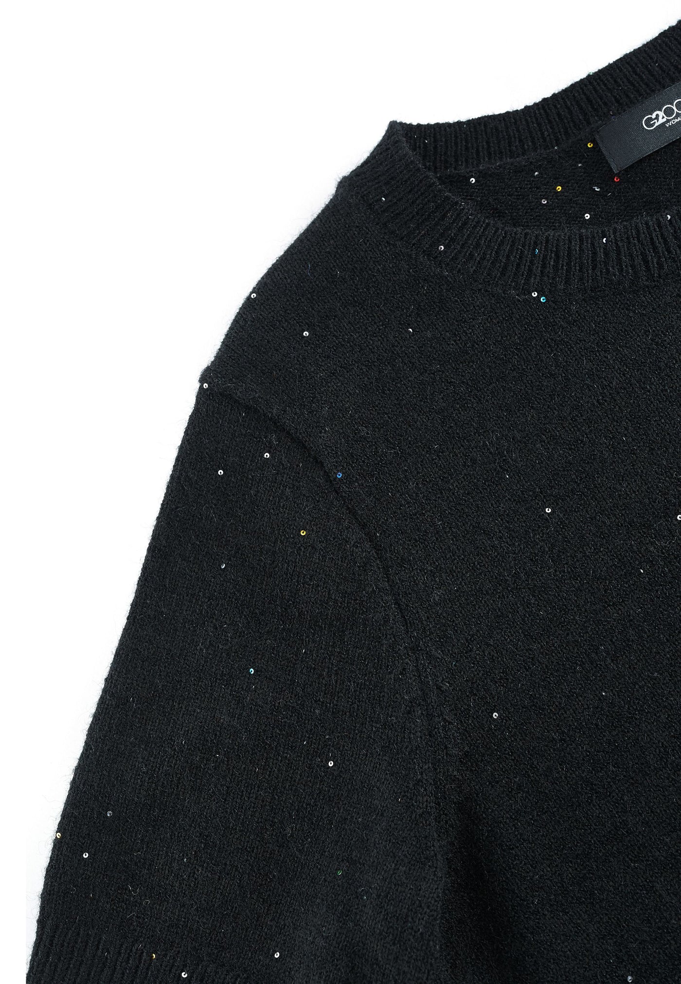 Women Clothing Sequin Yarn Top Regular Fit