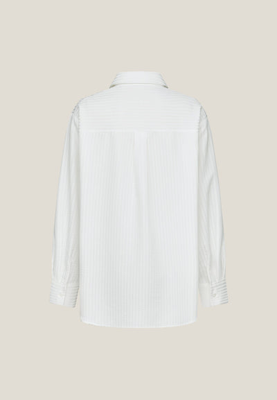 เสื้อเชิ้ตแขนยาวลำลองสำหรับผู้หญิง Relaxed Fit