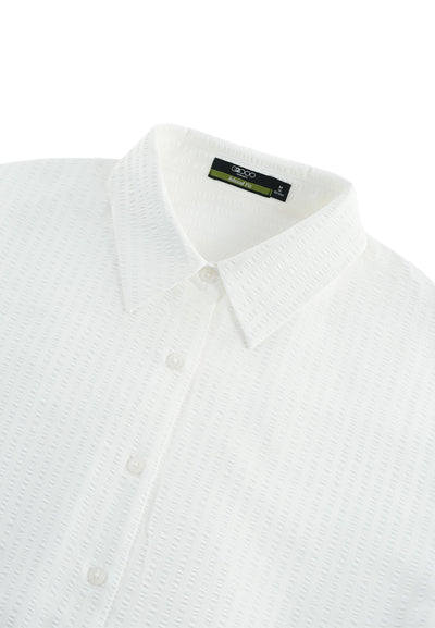 เสื้อเชิ้ตแขนยาวลำลองสำหรับผู้หญิง Relaxed Fit