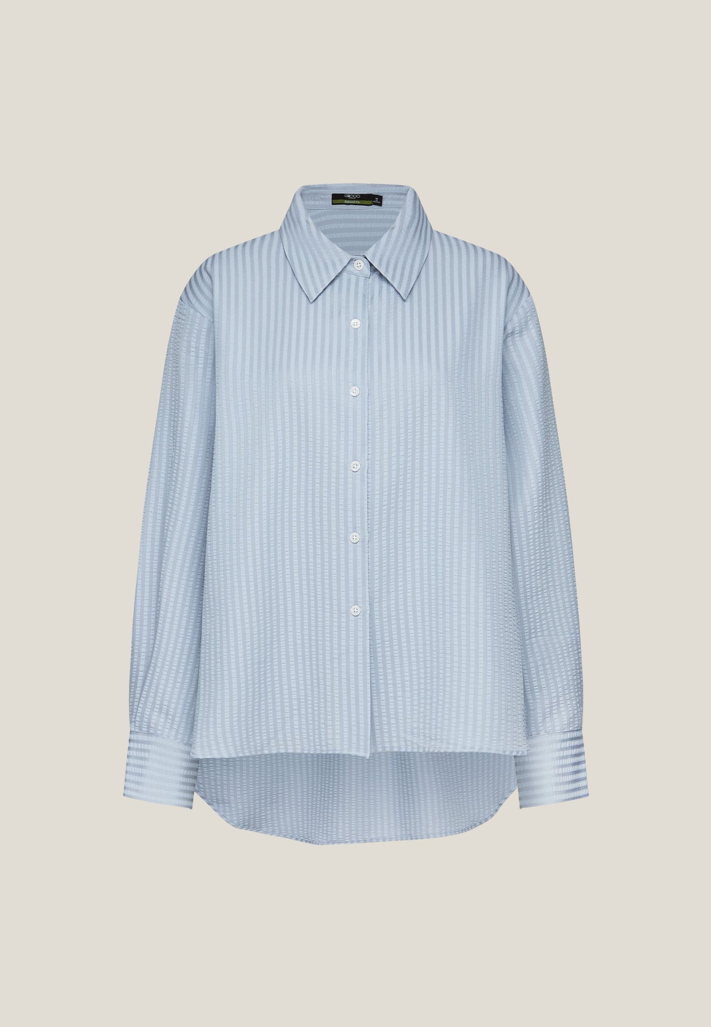 เสื้อเชิ้ตแขนยาวลำลองสำหรับผู้หญิง Relaxed Fit