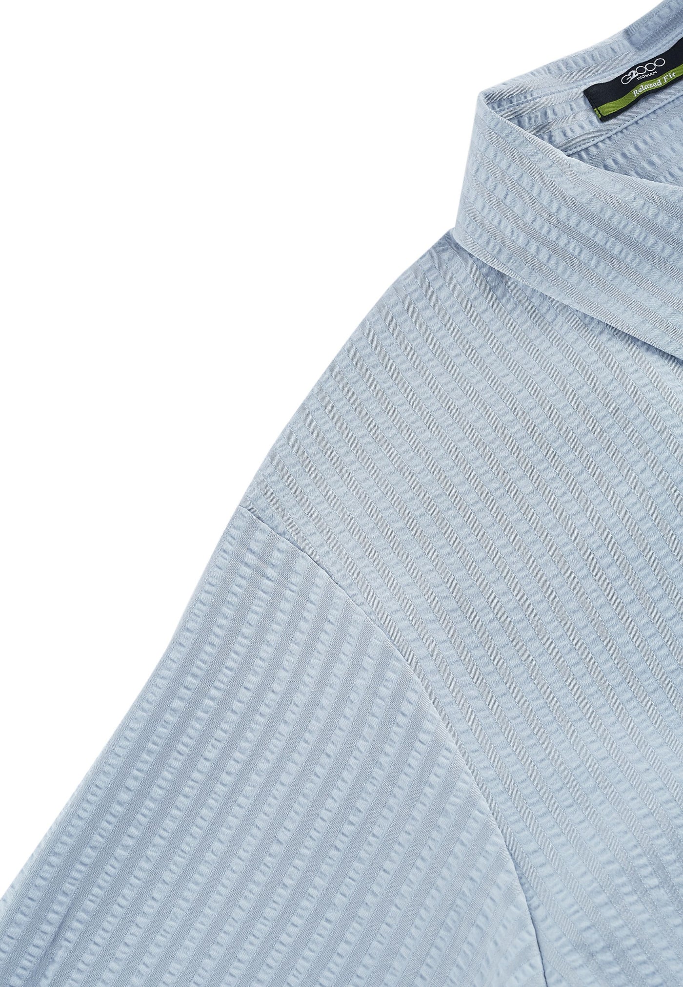 เสื้อเชิ้ตแขนยาวลำลองสำหรับผู้หญิง Relaxed Fit